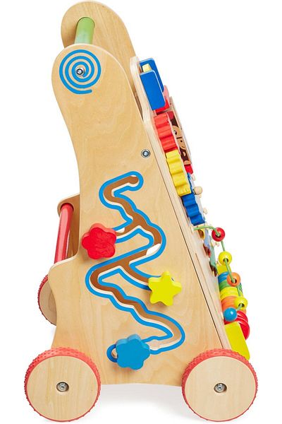 İSP WoodWalker for Children, Wooden, 3 in 1, with Multiple Types of Play and