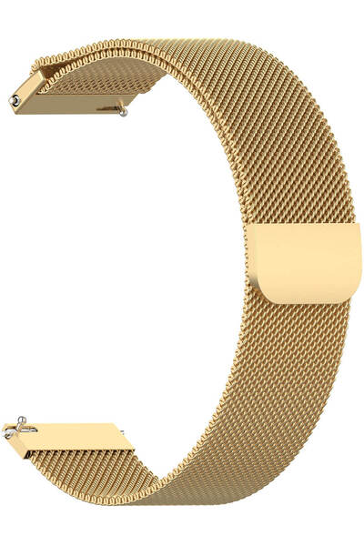İSP Milanese Metal Strap, 22mm, Gold