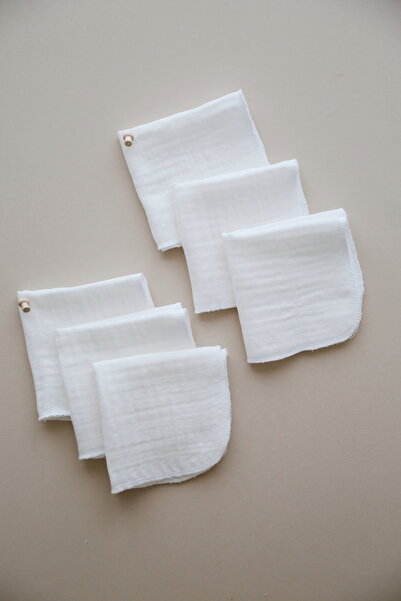 dery baby TAŞIMAK SİHİRDİR Dery Baby 25*25 4 Layer Muslin Mouth Wipes