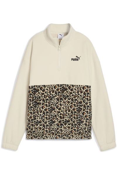 Puma Tricou Essentials Animal Print Relaxed Crew pentru femei