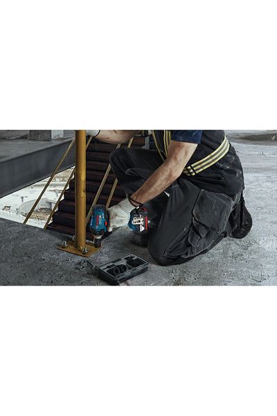 Bosch Surubelnita cu impact brushless GDS 18V-400, cu 2 acumulatori Li-Ion, 5 Ah, 18 V, 400 Nm