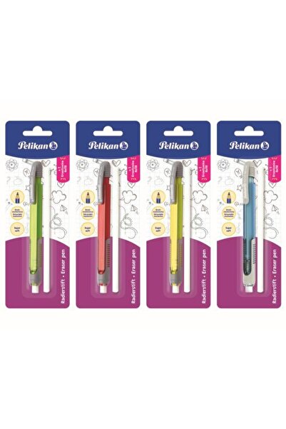 Pelikan Radieră mecanică cu 1 rezervă, culori asortate, material plastic, bli...