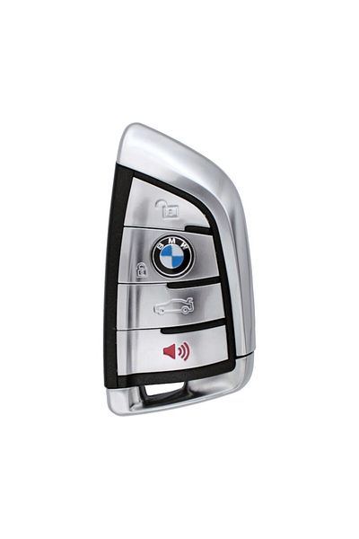 BMW Carcasa Cheie Knife 4 Butoane X5 X6 F15 F16 F48 F45 F46 G11 G12, Argintiu