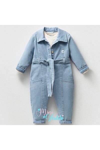 MiniVestito Mini Jean Style Denim Overalls 🔥 🔥
