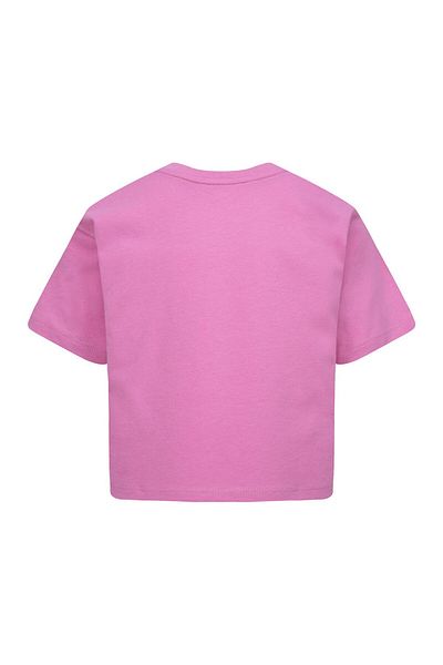 Nike Cotton Blend Graphic Short Sleeves Boxy Tee - Magic Flamingo