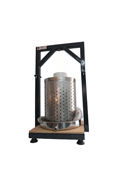 çezgrup 24 Litre Üzüm Sıkma Presi (304 Paslanmaz Krom Çelik Sepet) Krikosuz