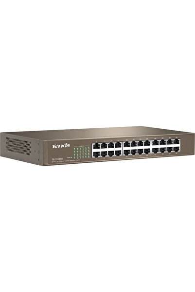 Tenda Switch Desktop TEF1024D, 24 Ports 10/100Mbps