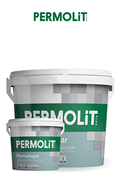 Permolit Permokapar Su Bazlı Silikonlu Dış Cephe Örtücü Ve Dönüşüm Astarı | 3,5Kg - 10Kg - 20Kg |