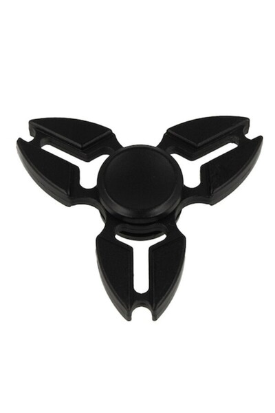 Dalip Baby Fidget Spinner interactiv, jucărie antistres din metal, negru