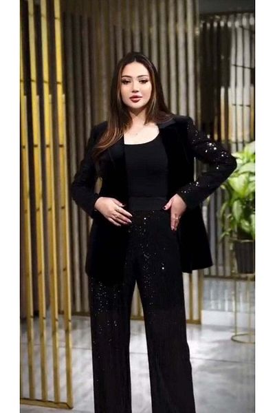 Tasha Boutique Velvet suit TSH523