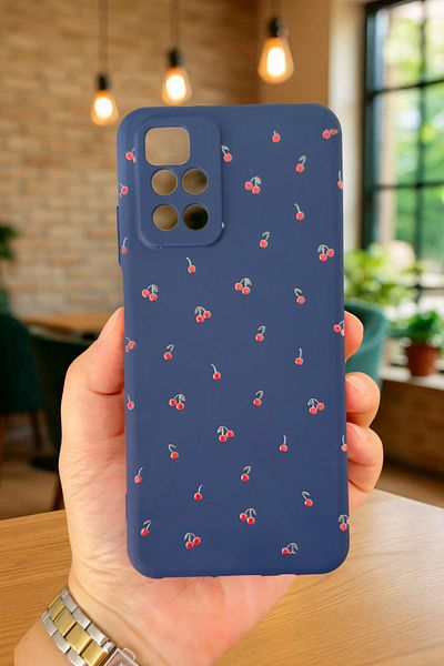 Vip Case حافظة لهاتف Xiaomi Redmi 10 2022 MINI CHERRY من السيليكون ممتصة للصدمات حافظة مطاطية كلاسيكية محمية 277