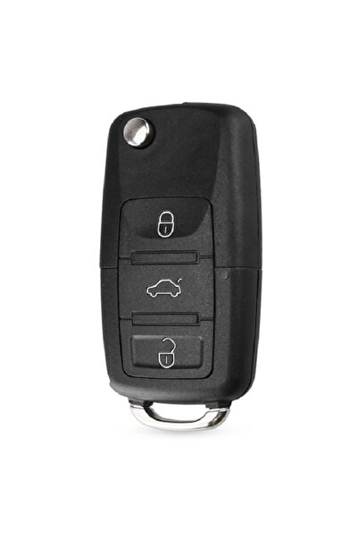 GAGET AUTO Carcasa cheie VW tip briceag, 3 butoane, LED la mijloc