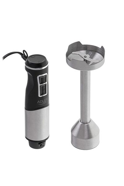 Zetta Innovation Blender de mână - 1900 W, o singură viteză + Turbo, cu funcție de zdrobire a gheții