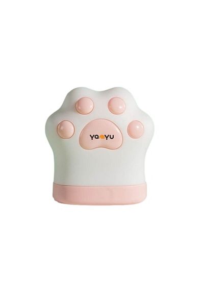 Camy Portable Tape Measure, Cat Paw Model with Grip, for Measuring, 1.5m, Pink