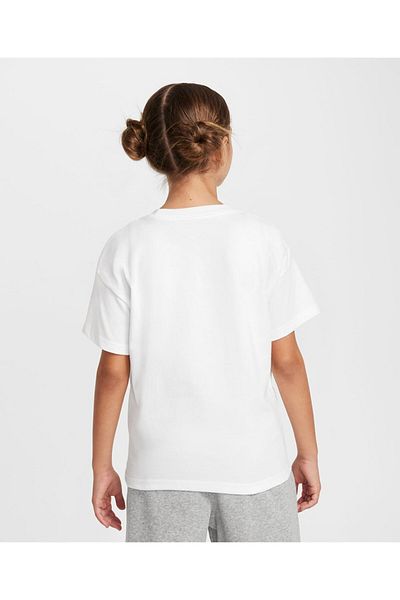 Nike 100% Cotton Basketball Graphic Short Sleeves T-Shirt - White