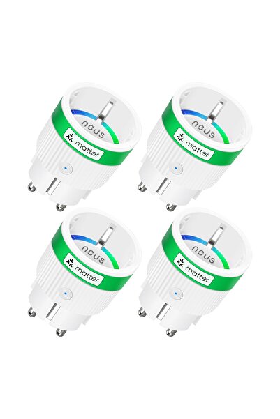 Nous Set 4 prize Inteligente WiFi A8M, 16A - Matter