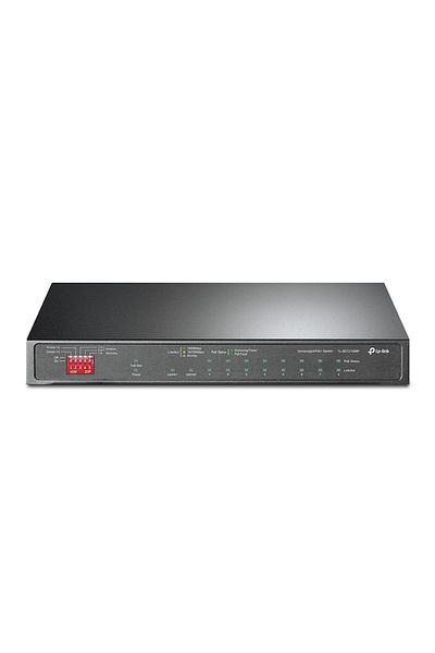 TP-LINK TL-SG1210MP Switch Management, 9x1000Mbps (8xPOE+) + 1xSFP Combo Gigabit