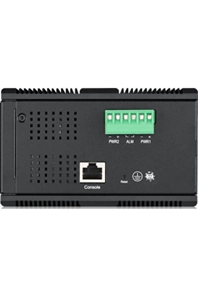 ZyXEL Comutator industrial RGS200-12P 8x GbE+4x SFP, montare PoE pe șină DIN/...