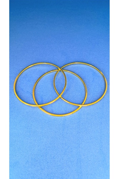 Zarafet Takı سوار كبير غير رسمي من الفولاذ الذهبي Ajda ABL2154