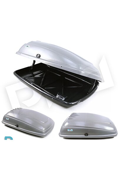 POWER ARAC ÜSTÜ TAŞIYICI TABUT BAGAJ 350 LT GRI 135x85x40 CM