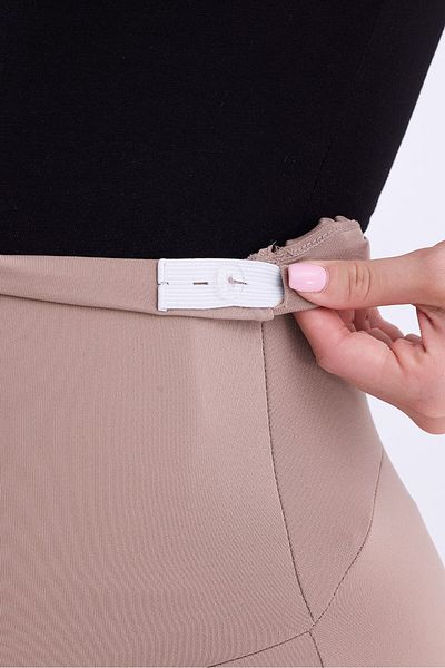 bodin Leggings de maternitate cu buzunare, cu talie reglabilă, elastică