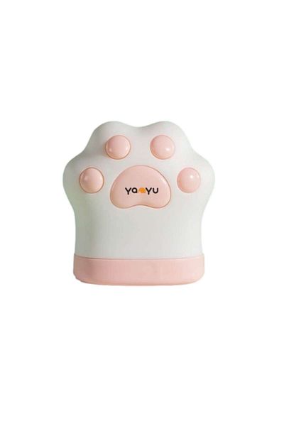 Camy Portable Tape Measure, Cat Paw Model with Grip, for Measuring, 1.5m, Pink