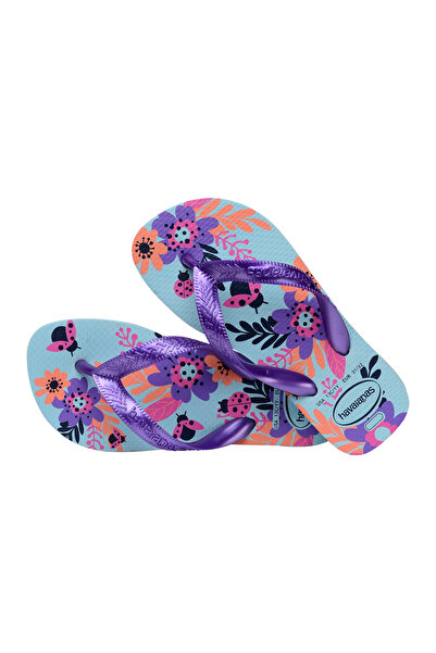 Havaianas Flores Flip Flops - Blue