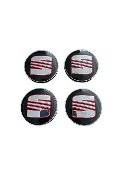 MAF Set 4 capace roti 60mm Seat compatibil/inlocuitor janta aliaj