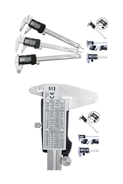 Hırdavat Kumpas - Dijital Kumpas 0,01 Mm - 150mm 6inc