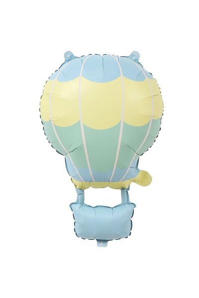 Terra Balon folie metalizată, figurină animată, model de balon cu aer cald, 61 x 41 cm, ambalaj individual,