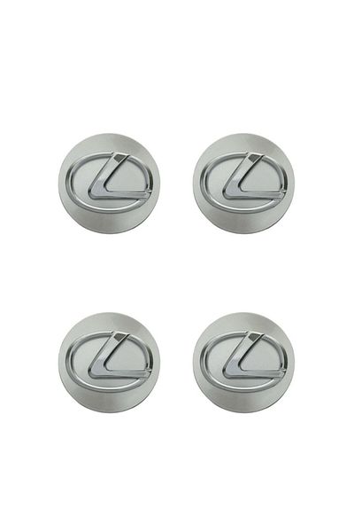 OEM Set 4 capace jante Lexus, Argintiu, 62mm