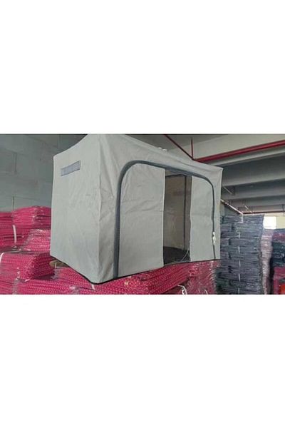 Camy Cutie de depozitare pliabilă, cadru metalic, fermoar, 100 L, material textil, 60x42x40 cm, bază stabilă din plastic