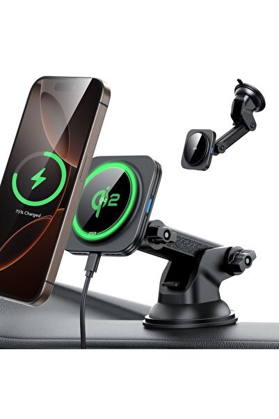 ESR Flexi Dashboard Mount for Phone MagSafe Qi2, P41, Lexgard, Deep Dark