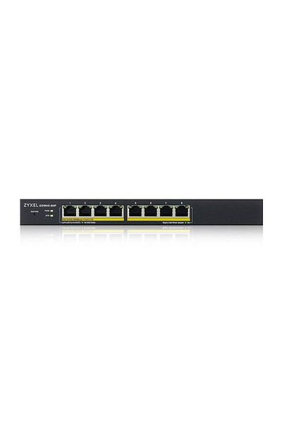 ZyXEL Switch PoE inteligent cu 8 porturi GbE GS1900-8HP, gestionat
