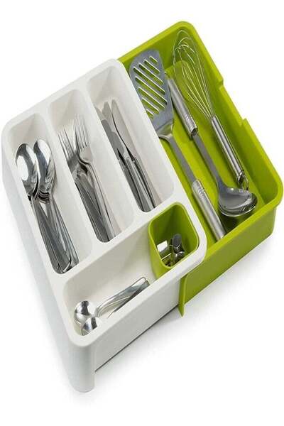 ZeeSquare Cutlery Tray Expandable Multipurpose Cutlery Organizer