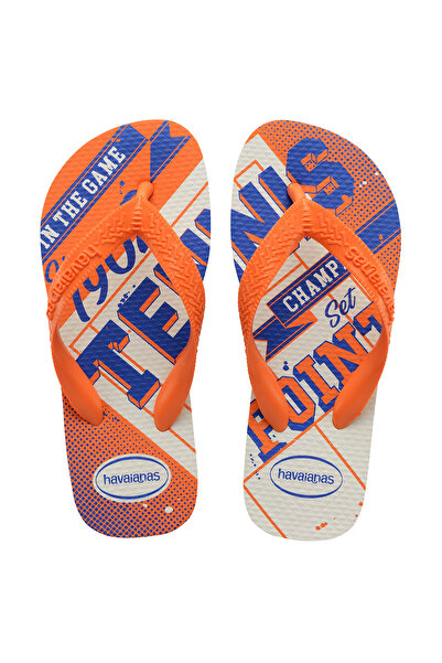 Havaianas Kids Athletic Flip Flops - White