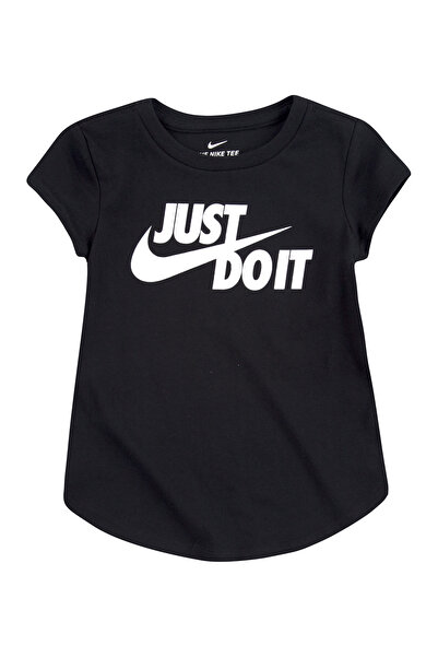 Nike تي شيرت JDI Swoosh Split - أسود