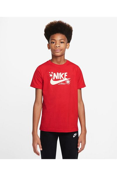 Nike Crew Neck Logo T-shirt - Red