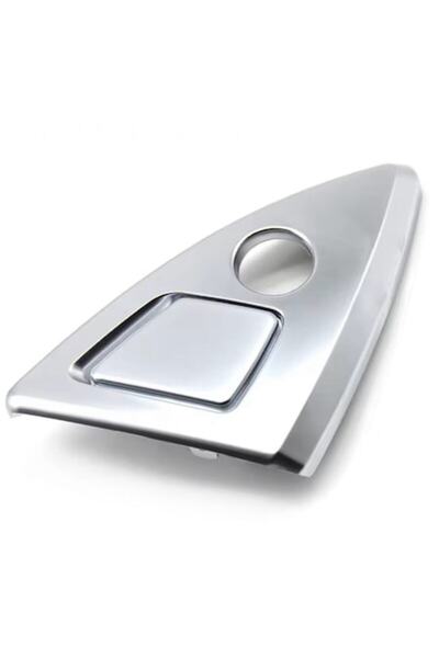 MAF Set Button Cover Armrest Ornament Compatible with BMW Series 5 Facelift F10 F11, Chrome