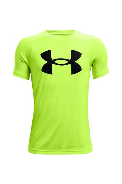 Under Armour تيشيرت UA Tech Twist - أخضر نيون