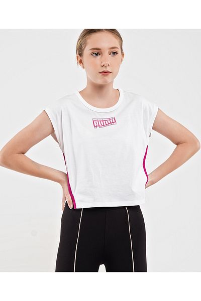 Puma Alpha Style Tee - White