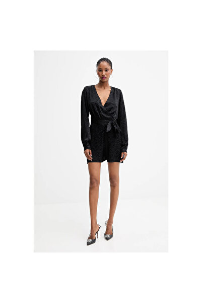 Guess W5yd09whcm0 Ls Malorıe Belted Kadın Elbise