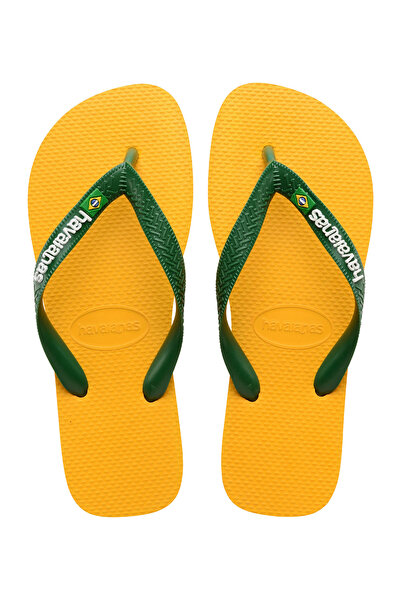 Havaianas Brazil Logo Pop Flip Flops - Yellow
