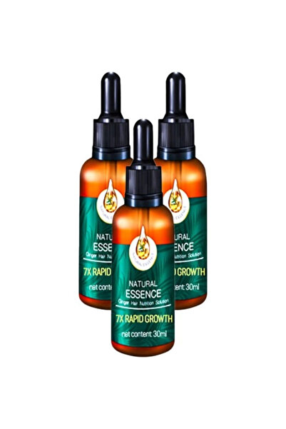 Sepet Yıldızı سيروم إيسنس لشعر ولحية طويل وقوي لامع 3 قطع × 30 مل من إيسنس ال...