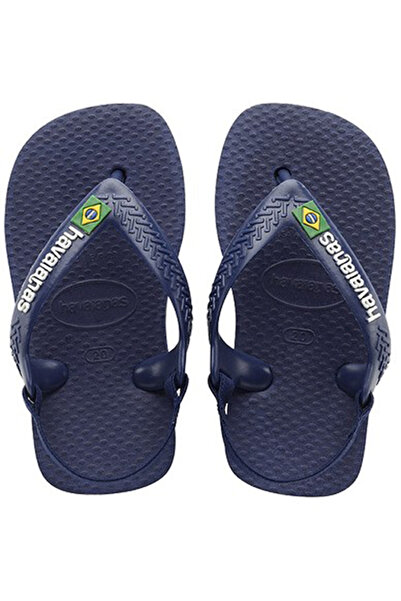 Havaianas Baby Brasil Logo II - Navy Blue