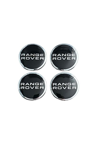 Range Rover Set 4 capace jante LAND ROVER, RANGE ROVER, 62-63mm, Negru Argintiu