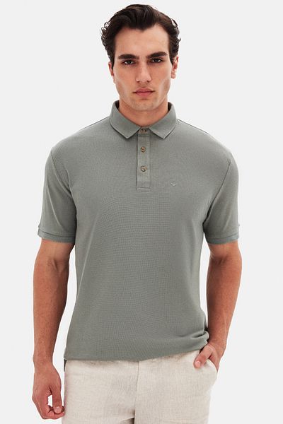 D'S Damat تي شيرت Ds Damat ذو قصة عادية من نوع Dark Moss Pike