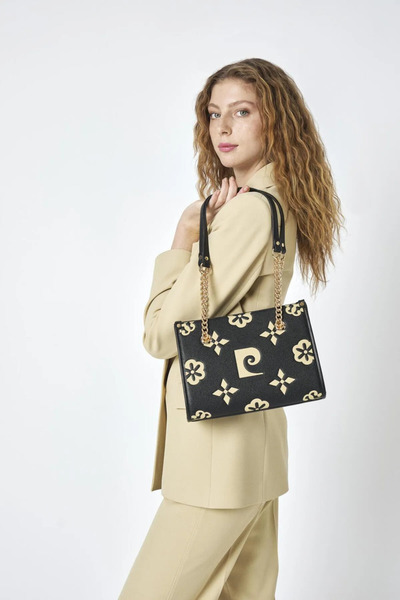 Pierre Cardin 05Pc25Y10504-Bmn Bag Black Women's Shoulder Bag