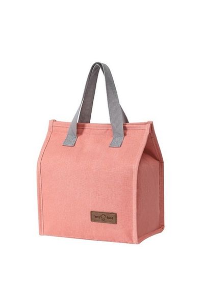 Camy Geanta Termoizolanta Tip Bento Bag, Camping Cooler, Aluminiu, 22.5x13x25,5 cm, 3.3 L, Roz
