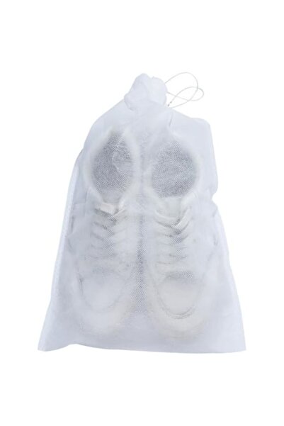 Camy Set 50 Shoe Storage Bags for Travel, Transparent, Non-woven Fabric